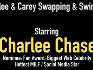 Swinging milfs charlee đuổi theo & carey riley chia husbands&excl;