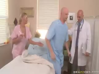 Nurse & medico Play While Patient's Away